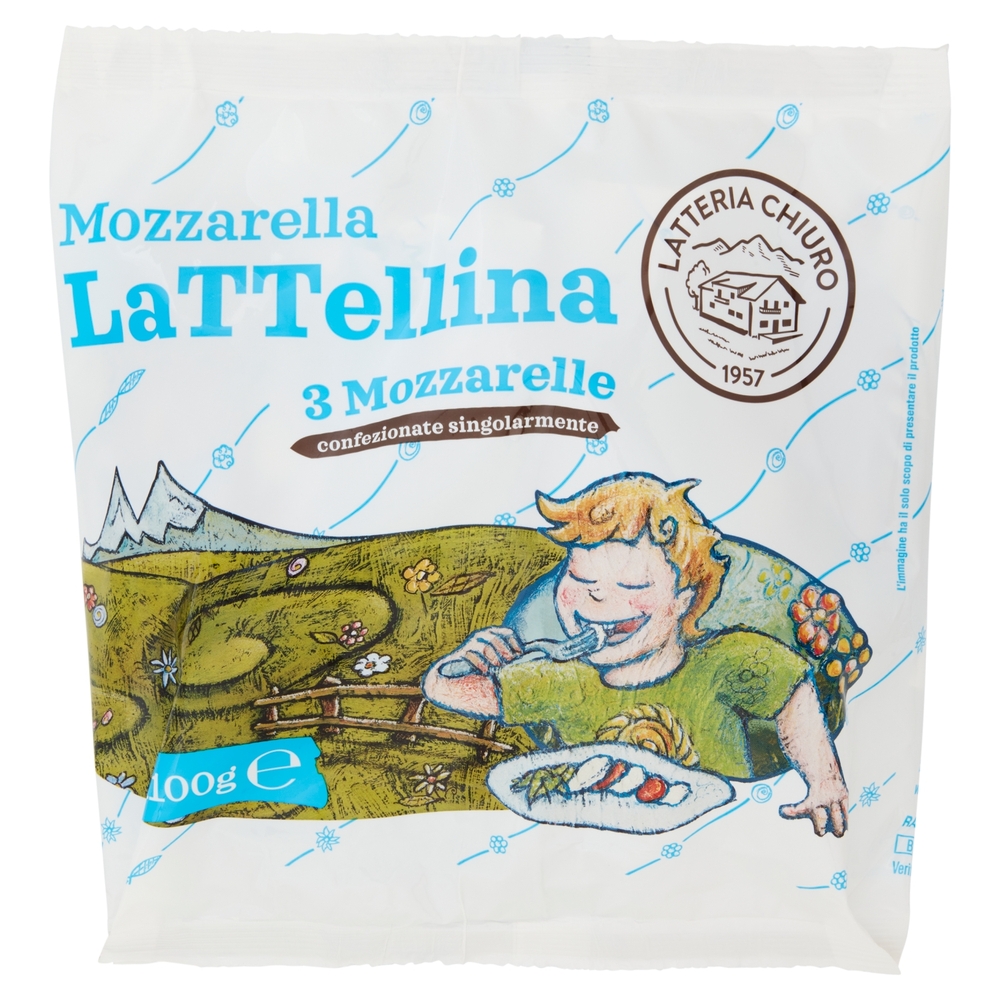 Mozzarella Lattellina, 3x100 g
